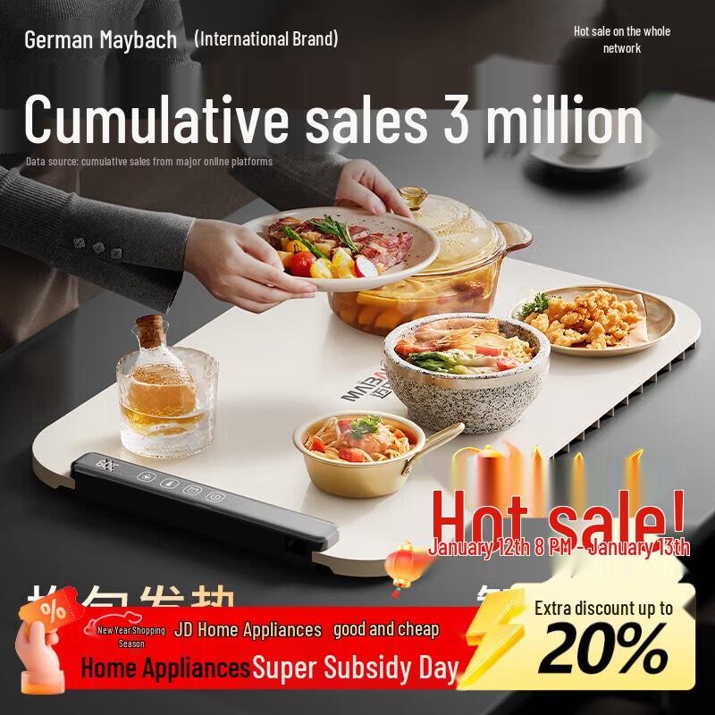 Mayballer Flexible Silicone Food Warming Mat