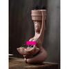 Backflow Waterfall Incense Burner  Sex Lady Ceramic  Naked Women Maid Body  Fountain Holder  Aromatherapy Ornament  Zen  Zen