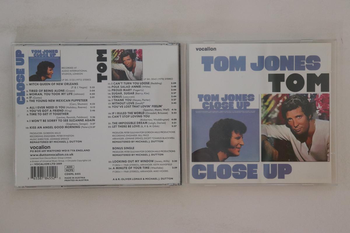 

CD TOM JONES - Close Up / Tom CDSML8455 VOCALION 2009 Austria Rock Used