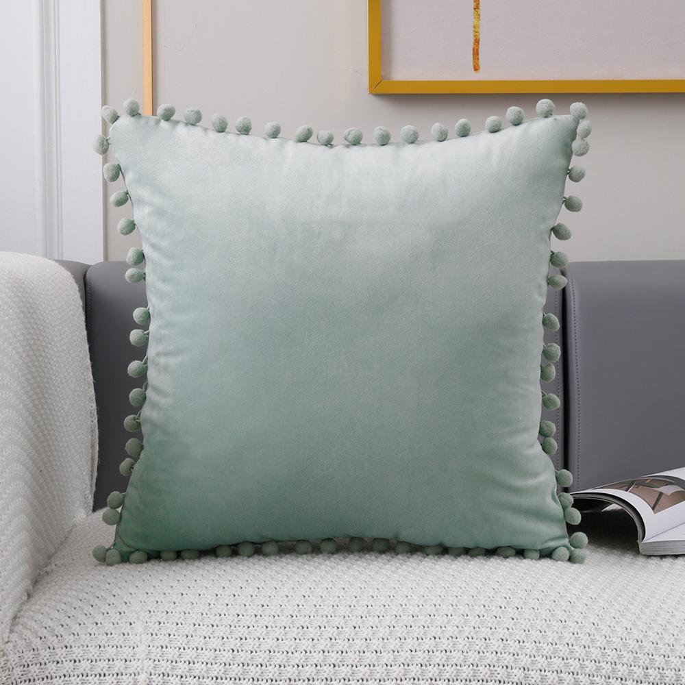 

Lamp Luxury High-End Beige Pillow Abstract Art Modern Simple Cushion Cover Living Room Sofa Model Room Pillow Cover (as the picture-72741-)-45X45cm