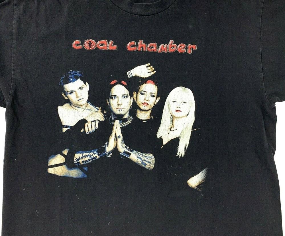

Vintage Blue Grape Coal Chamber Cotton Black All Size Unisex Shirt AG157 Unisex T-Shirt XXXXL