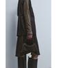 Youth Oversized Tailored Vest - Brown
