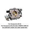 Carburetor For Husqvarna Brushcutter 40 45 240EPA 240R 245R EPA 245RX 245 240F 245RX EPA WT-99 Chaaw Replaces Parts