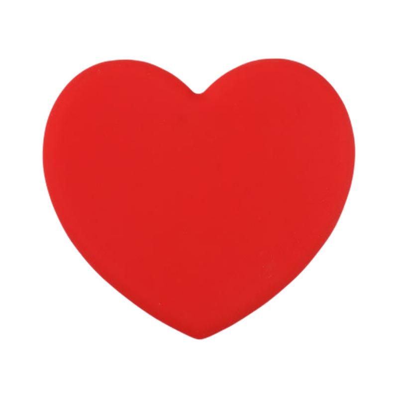 Tepelně odolná silikonová podložka Tlustší šálek na nápoje Neklouzavé podložky pod hrnce Prostírání ve tvaru srdce Podložka do kuchyně Držák na kuchyňské doplňky Stolek