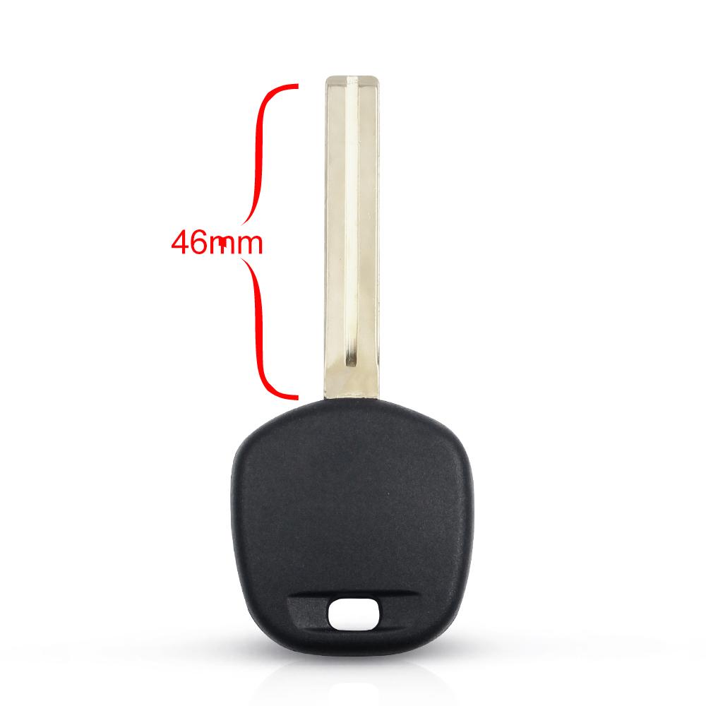 KEYYOU 10pcs TOY43/TOY40/TOY47/TOY41 Blade Car Transponder Key Shell For Toyota Fit Lexus No Chip Fob Case