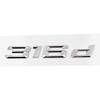 3D ABS 320d 325d 328d 330d 335d 318d Car Trunk Letters Logo Badge Emblem Decals Sticker For E46 E90 F30 F31 F34