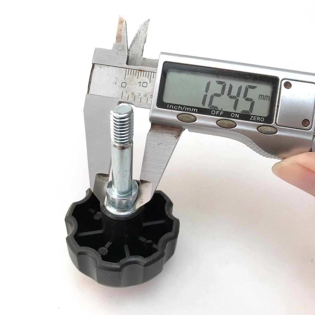 Fan Car M8 Hand-Tightening Bolt with Plastic Knob Handle Screw