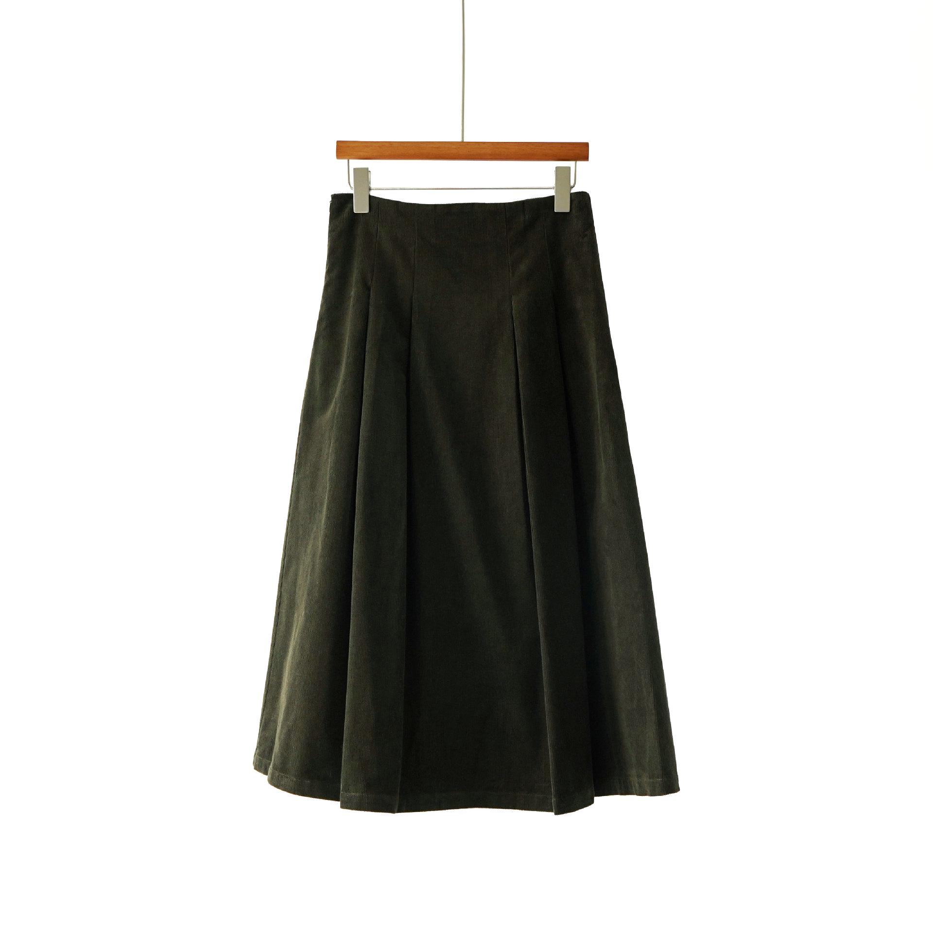

Pony Brand Stylish High Waist Slimming Skirt - Autumn/Winter 2025, 100% Long Staple Cotton, Versatile Commute Design. Medium