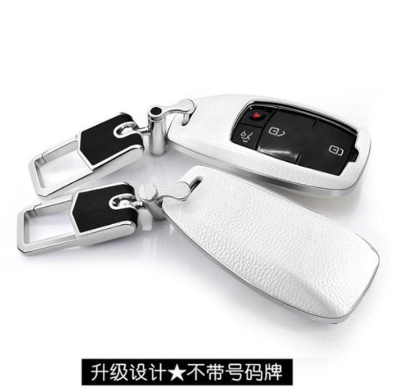 Leather Car Key Case Cover Key Chain Key Bag Shell Protector For Mercedes-Benz A-Class C260L E200L E-Class E300L Cls Glc