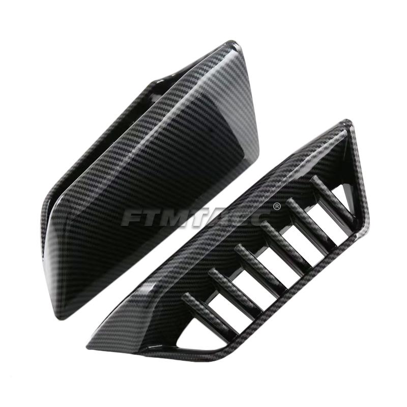 For Toyota Yaris Ativ Vois 2024 ABS Carbon Fiber Door Handle Cover Door Bowl Frame Trim Protection Sticker Accessories