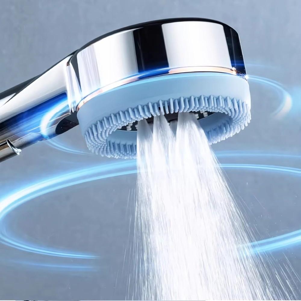 4 Modes High Pressure Showerhead with Filter Rainfall Shower Head  Bathroom Accessories