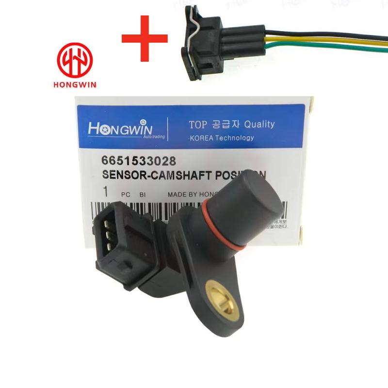Camshaft Position Sensor OEM:6651533028 For Ssangyong Rexton Actyon Sports Kyron 66515-33028