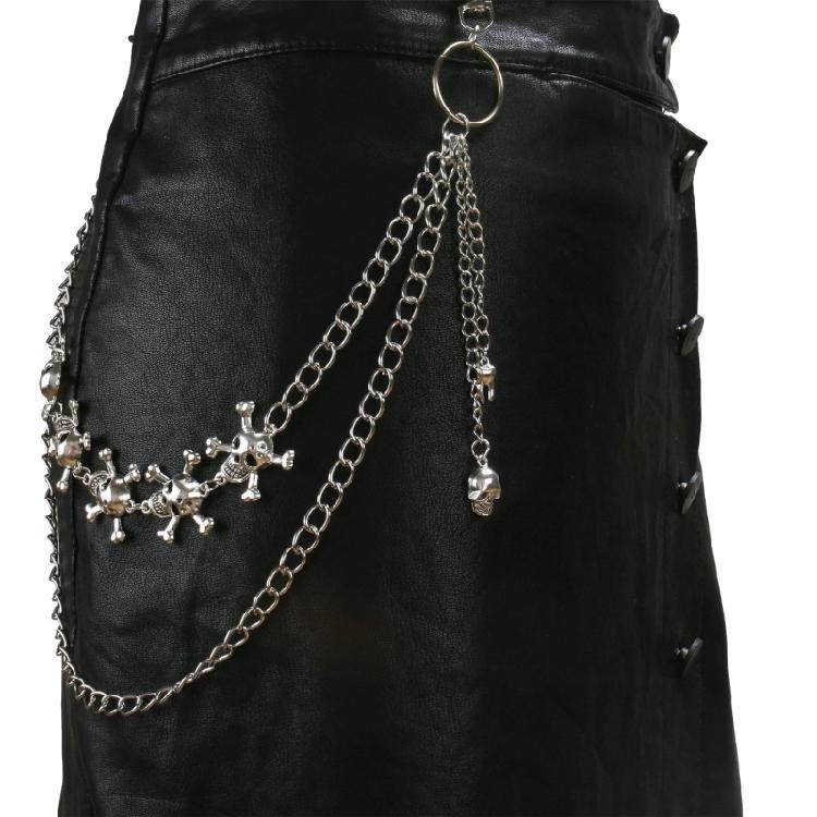 Hiphop Pants Chain Punk Trousers Chain Biker Heavy Thick Wallet Chain for Girls