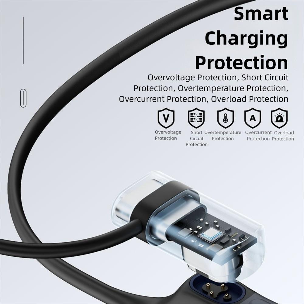 Magnetic Charger Bone Conduction Headphone Charging Type-C Adapter Anti-lost Headset Connector For Shokz AS800/S803/S810/S710