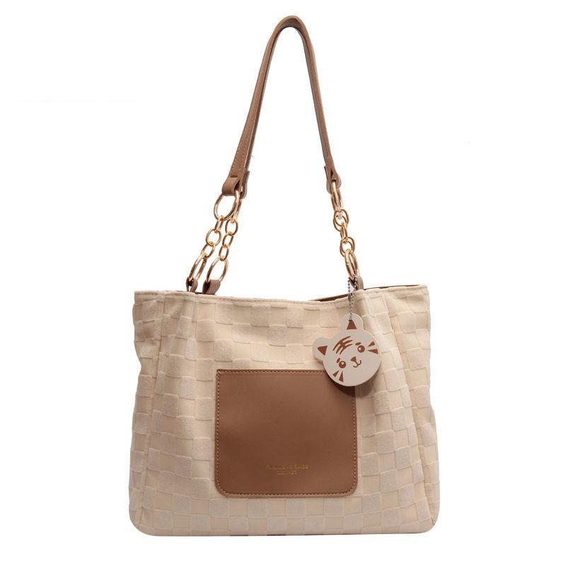 Autumn and Winter Large-capacity Versatile Texture Underarm Big Bag Women's 2025 New Trendy Autumn and Winter Foreign Style Commuting Tote Bag