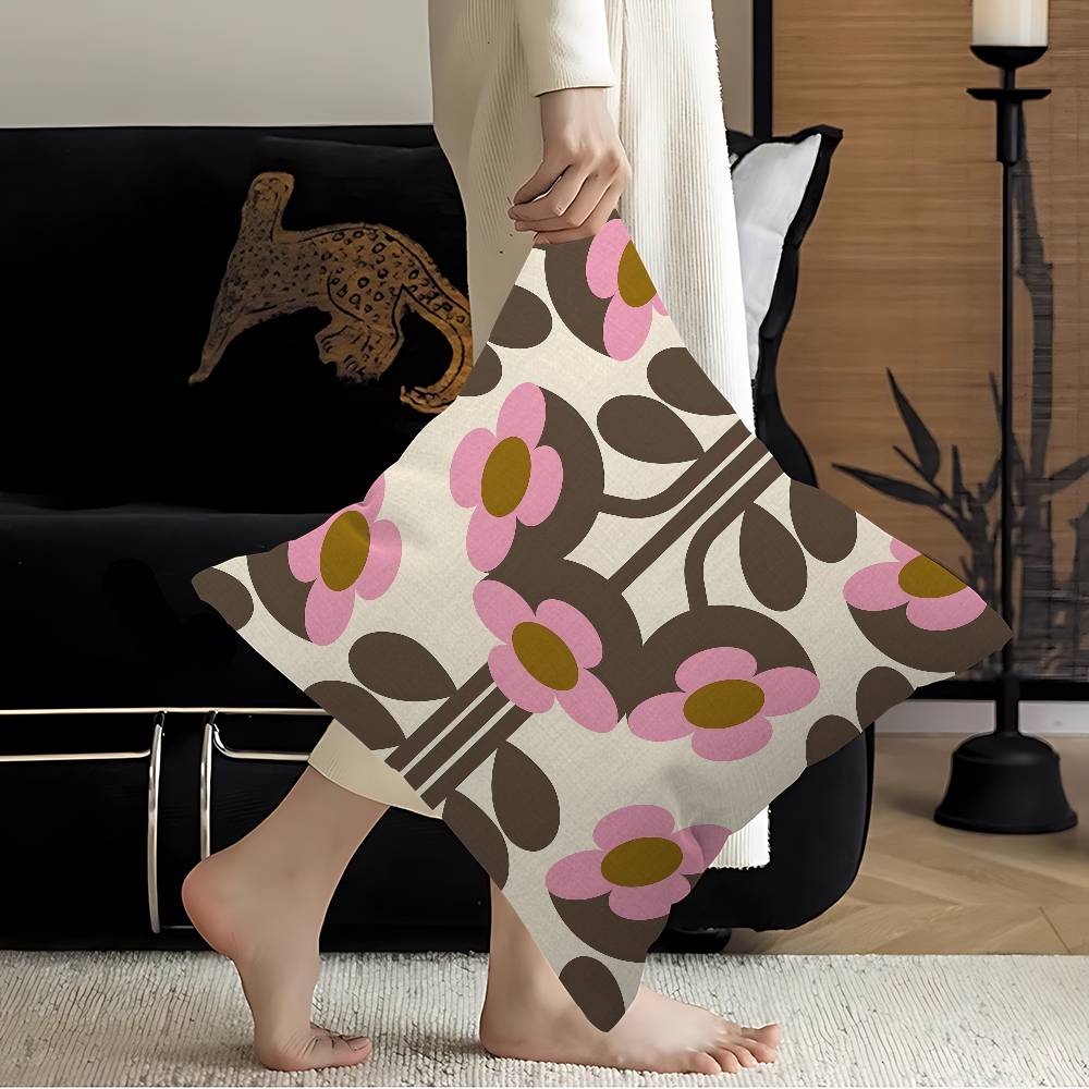 Orla Kiely Blatt Blume Cartoon Kissenbezug Design Kissenbezug Dekoration Feiertagsdekoration