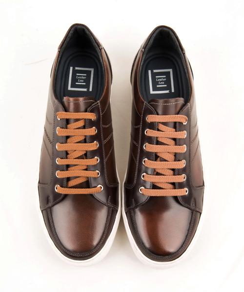 Leatherless # 3001 / Two-Tone Sneakers / Brown / For Men