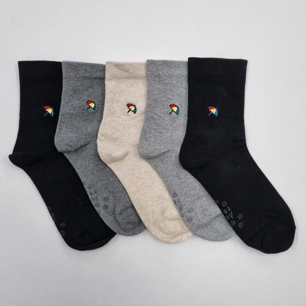Arnold Palmer Non-compression Non-slip Women s Mid-calf Socks 5 Pairs 5 pairs (color mix)