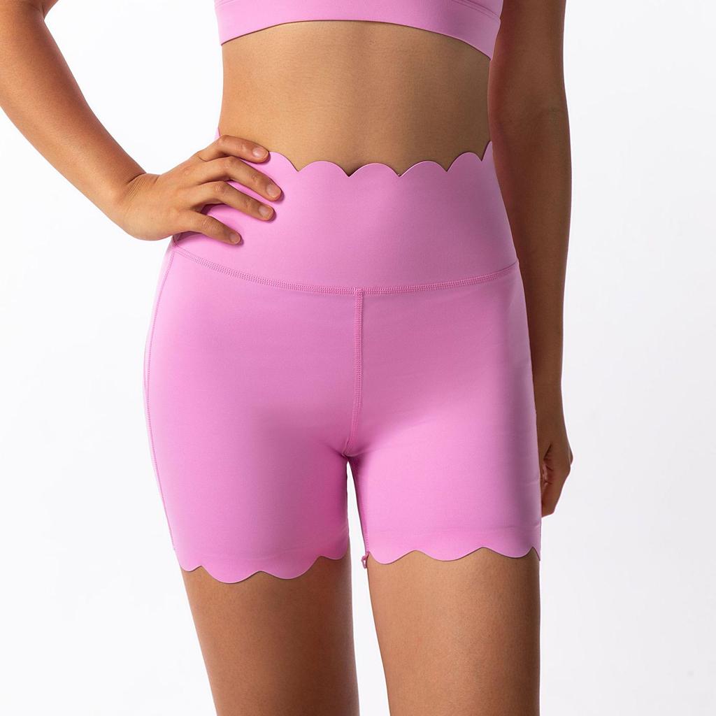 High Waist Stretch Yoga Leggings - Breathable, Shockproof, Slimming, Hip-Lifting, Quick-Drying, Comfortable Mid-Length Sports Pants