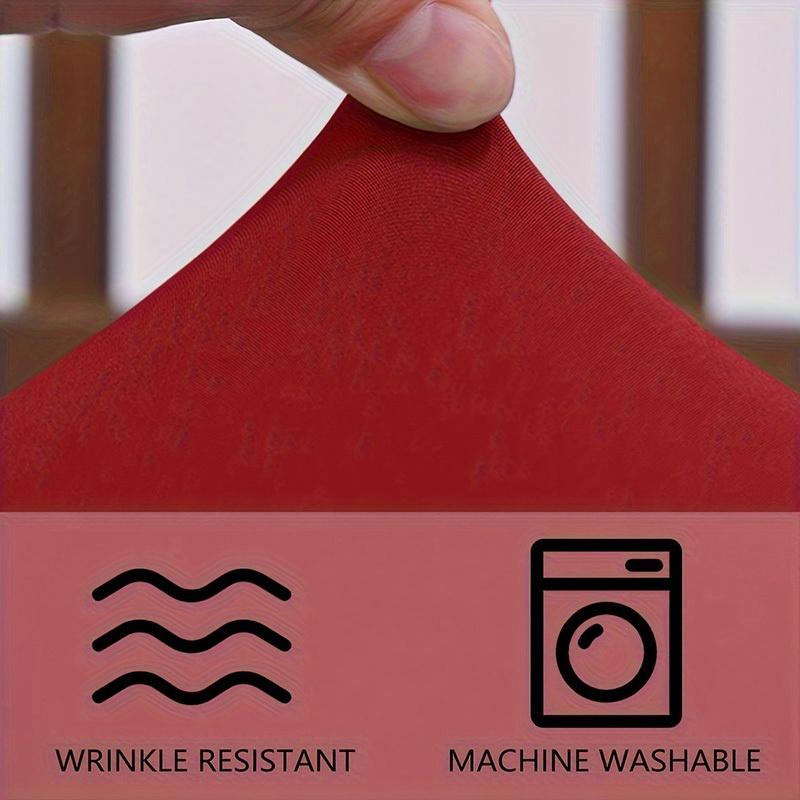 1pc Solid Color High Elastic Chair Cover Soft Chair Seat Covers Comfortable Chair Slipcover Minimalist Style Chair Protective Cover