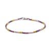 Bracelet - LUXENTER - Faxo - Multicolored Crystal - 18 Carat Yellow Gold Finish - Diameter 55 Mm
