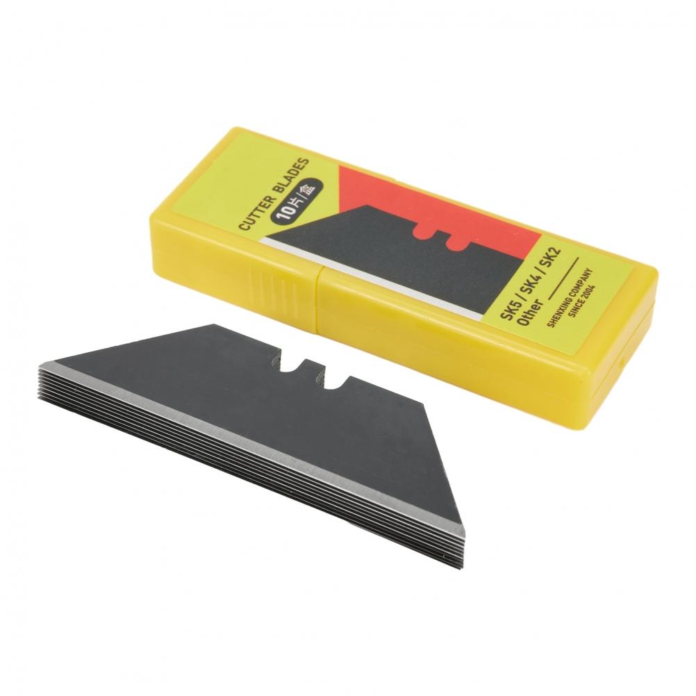 0.6mm Thickness Trapezoidal Blade 30 Pcs Set Silver