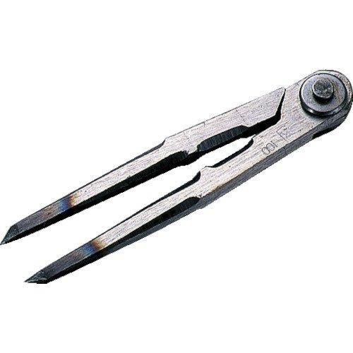 TRUSCO Genuine Steel Compass Length 100 Circle Diameter 150 X 10 PC-100 [Case Sold]