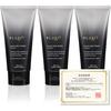 PLUEST Black Jelly Wash Facial Cleansing Gel Pores Blackheads Corner Plug No Foaming 120g (3 Bottles of 120g)