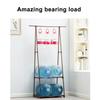 Triangle Coat Rack Steel Tube Removable Large Capacity Hanging Clothes Tree Quilt Shoes Bags Boxes Hanger Stand Organizer