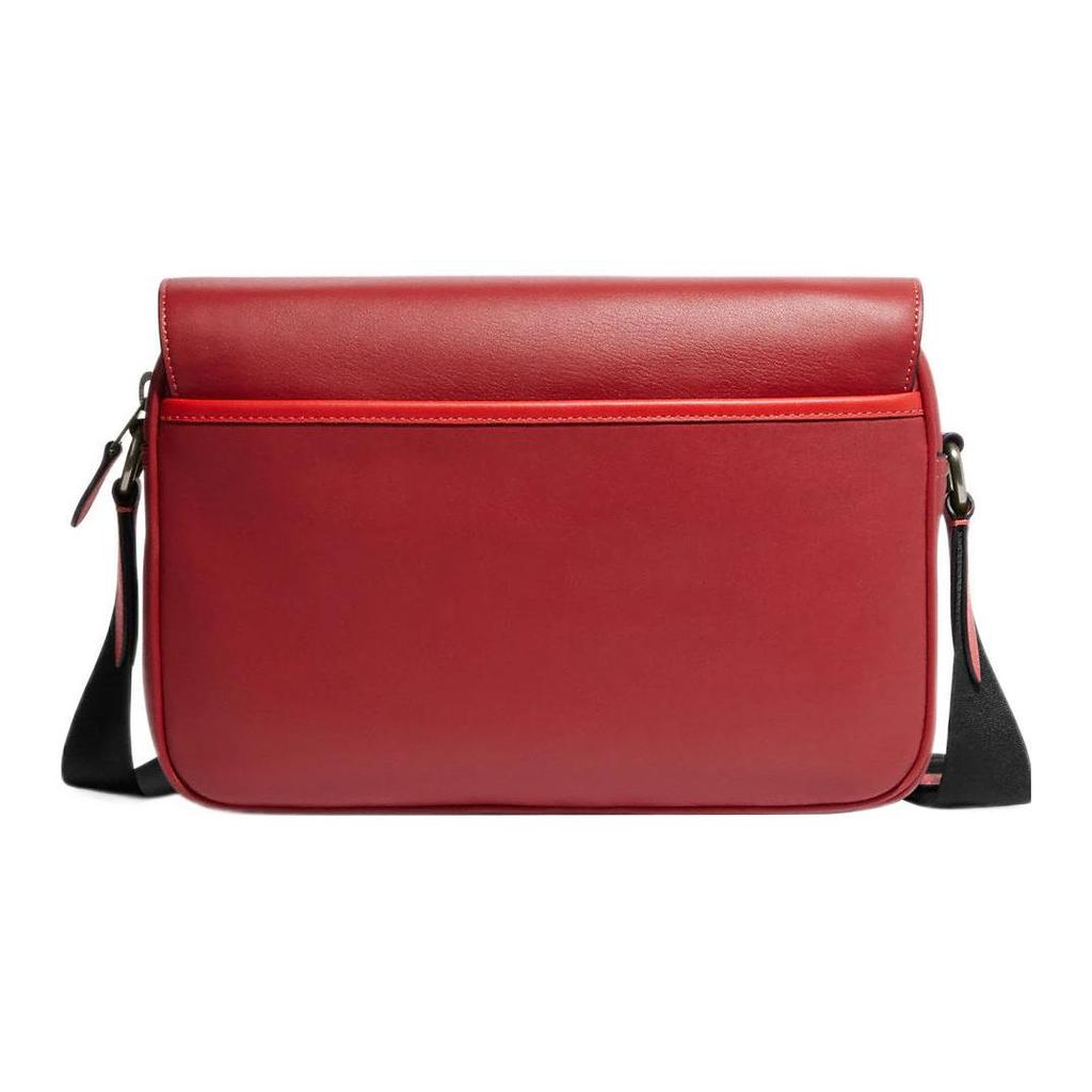 Coach Track 27 Color Block Classic Monogram Zipper Buckle Closure Coated Canvas And Leather Crossbody Bag Large Men crossbody bag CE873-QBV1U