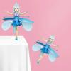 USB Rechargeable Gesture Luminous Aircraft Girls Toy Hand Sensor Magical Flying Pixie Toy Infrared Sensor Flying Doll Kid Gifts