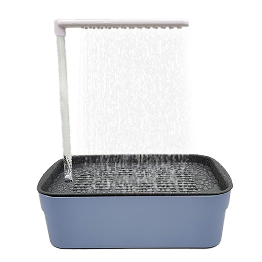 Parrot Bathtub Accessory Automatic Water Circulation for Cockatiel Parakeets Bird Bath Electric Shower Basin