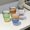 Copo Colorido de Vidro Borossilicato Resistente ao Calor para Bebidas Criativas