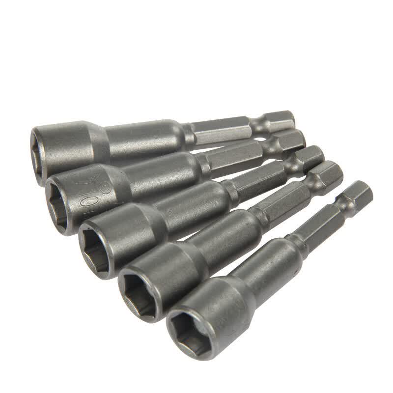 Berry Lion 65mm Strong Magnetic Hex Socket Driver Bits (5-Pack)