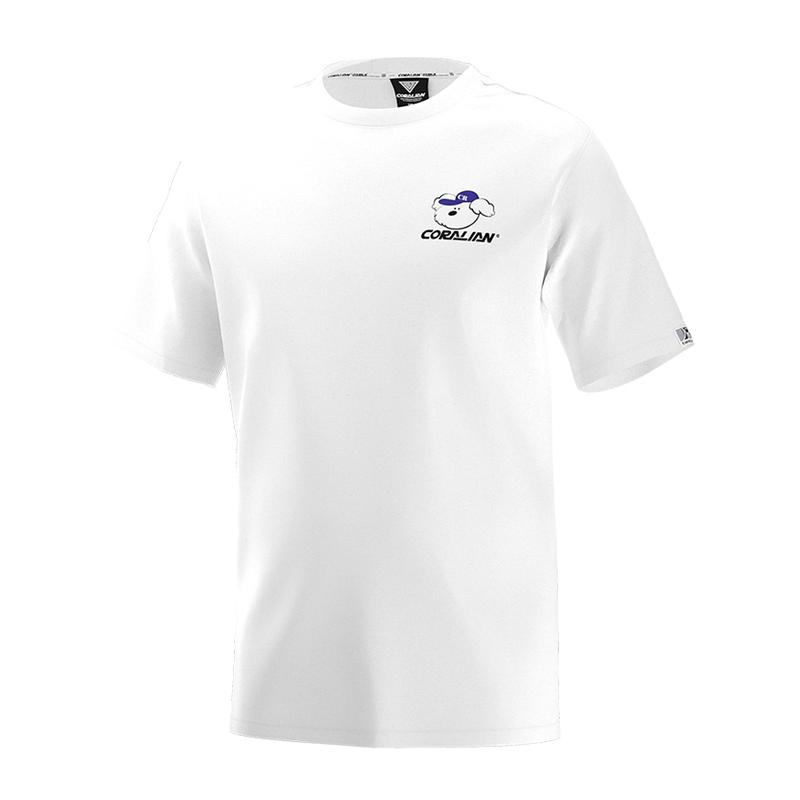 CORALIAN Tennis Round Sorona T-Shirt White