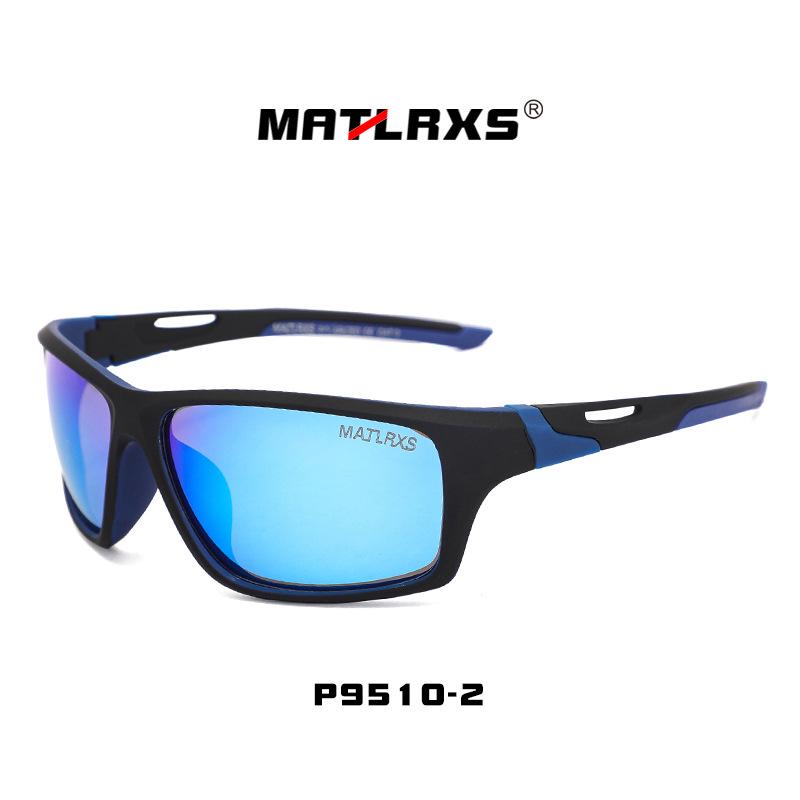 MATLRXS Men's Polarized UV Protection Sports Sunglasses P9510