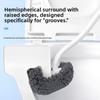 Toilet Brush - A Toilet Brush That Thoroughly Cleans The Bathroom Without Any Blind Spots. Ideal for Household Use. A Cleaning Brush for The Toilet.