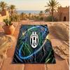 Juventus FC Baskılı Mikrofiber Plaj Havlusu Hızlı Kuruyan Emici Büyük Havlu Plaj Yüzme Seyahat İçin