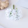 6 Heads Silk Hydrangea Bouquet DIY Fake Plants Artificial Carnation Bouquet  Outdoor