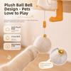 Stretchable Kitten Teasing Toy Rechargeable Electric Cat Toy  For Cat Teaser