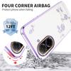 KADEM For Xiaomi Redmi A5 4G (171.7mm)/Poco C71 4G Case Flower Rhinestone Decor Electroplating TPU Phone Cover