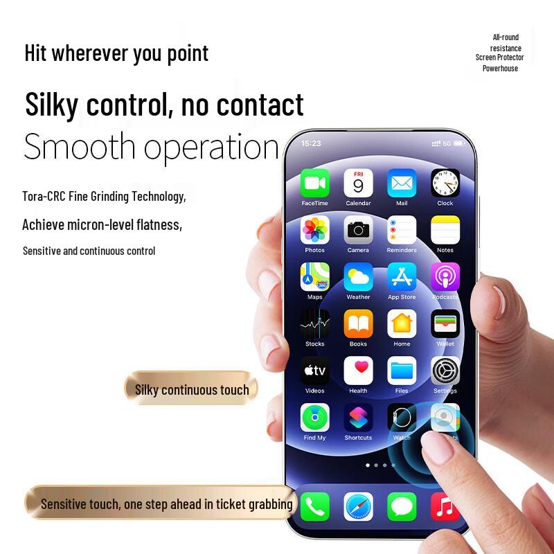 Peak Zero-Boundary AR Enhanced Tempered Glass Screen Protector