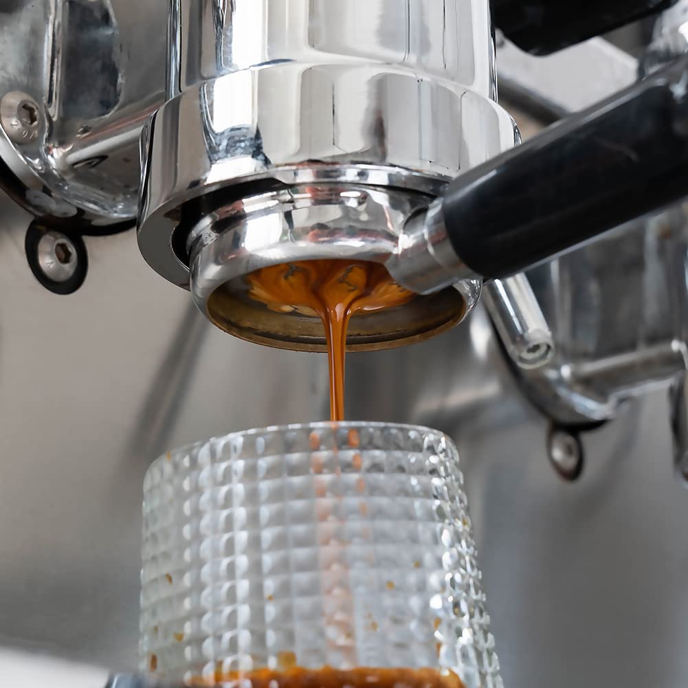 Watchget 515358.35mm Espresso Puck Screen Espresso Filter Puck Screen Puck Screen 58.35mm Dicke 1mm 150m Wiederverwendbarer Filter Espresso Filter für