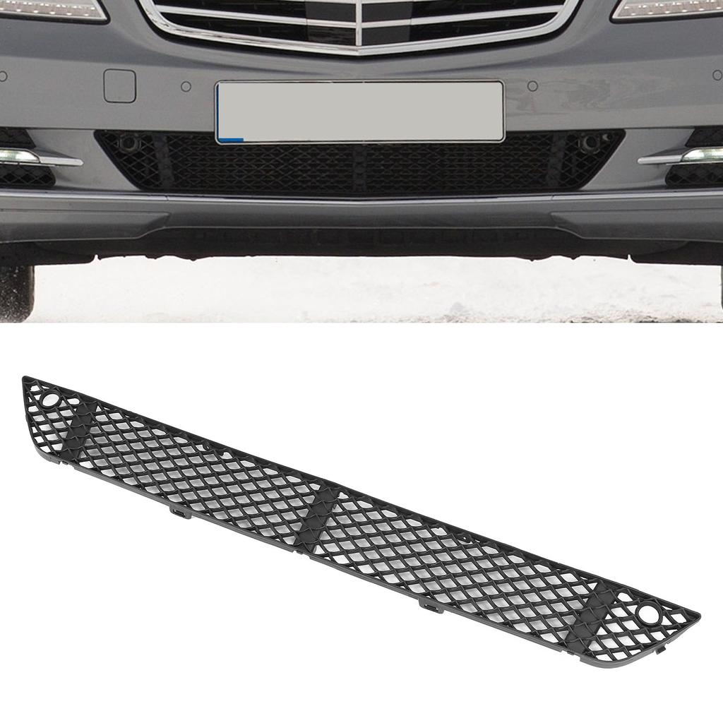 Front Bumper Lower Grille Protective Enhance Airflow 2218852322 for S-Class W221 2009 to 2013
