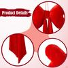 Red Bow Hanging Decoration Christmas Tree Anniversary Wedding Valentines Day Bowknot Xmas