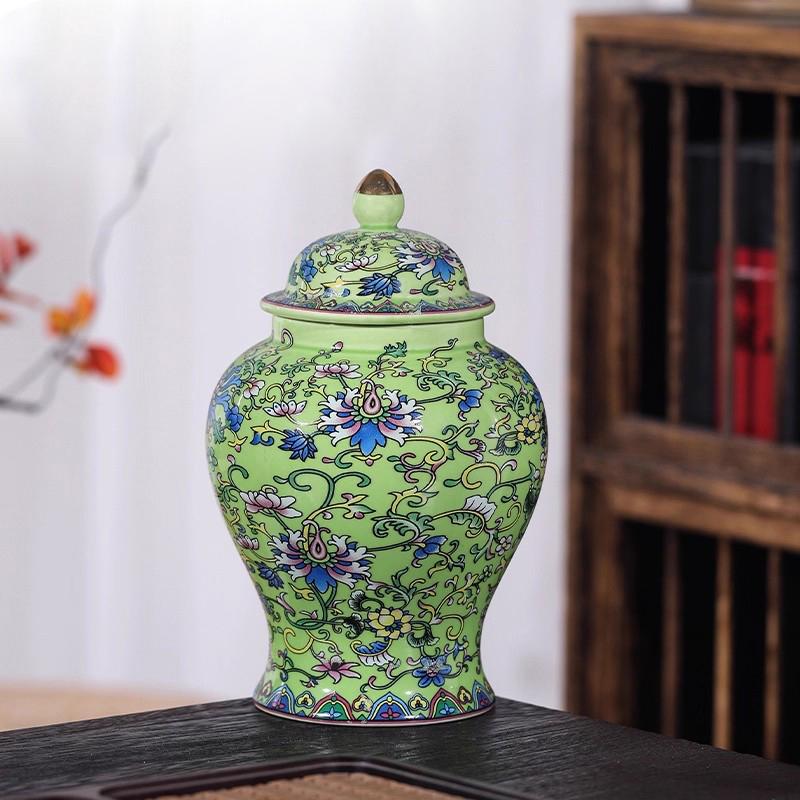 Creative Blue and White Porcelain Candy Jar Multifunctional Ceramic Nuts Coffee Bean Herb Storage Jar Table Top Decoration Vase