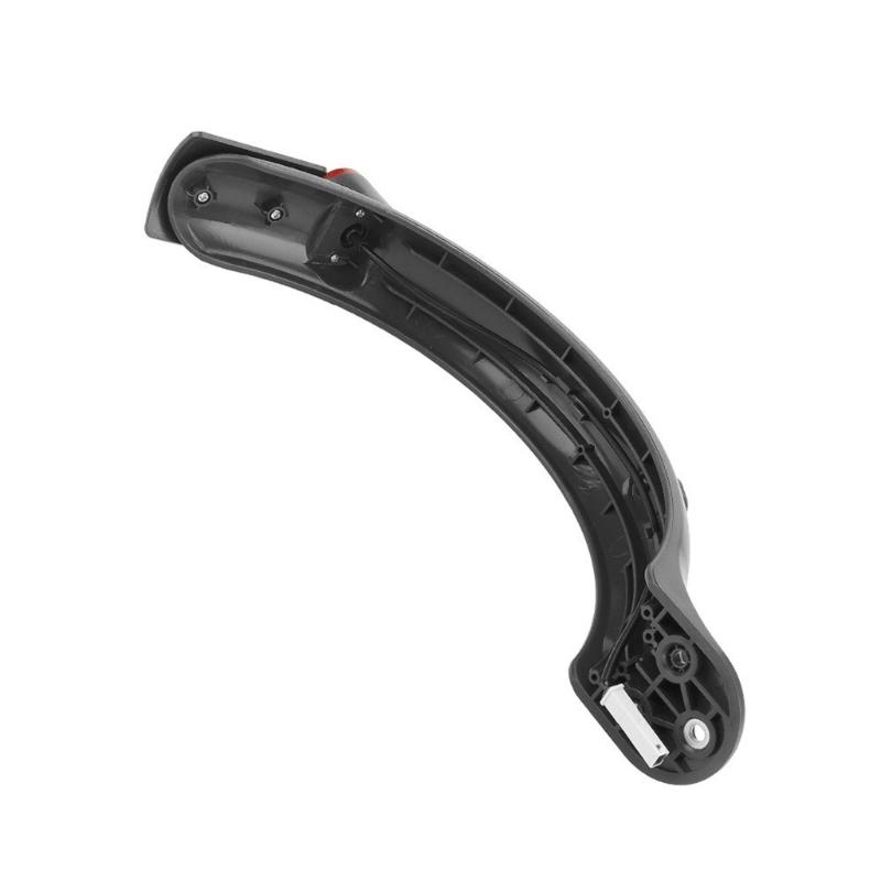 Waterproof Scooter Rear Tire Wheel Mudguard Widened Mud Guard Tail Light for Electric Scooter Parts Easy to Install