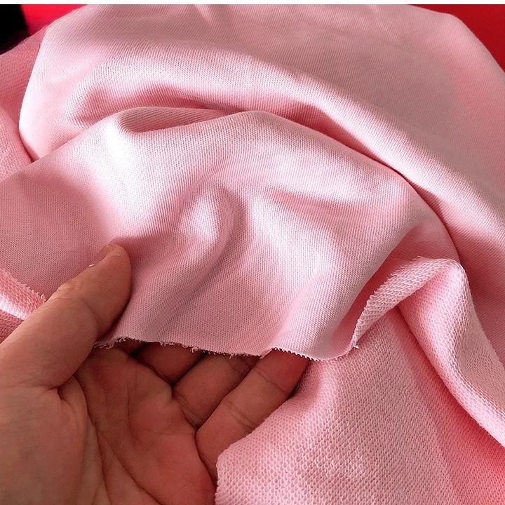 Wide 180cm French Terry Loop Cotton Knitted Fabric Abrasion-Resistant Sweatshirt Sweater Suit Sports Casual Wear Comfortable