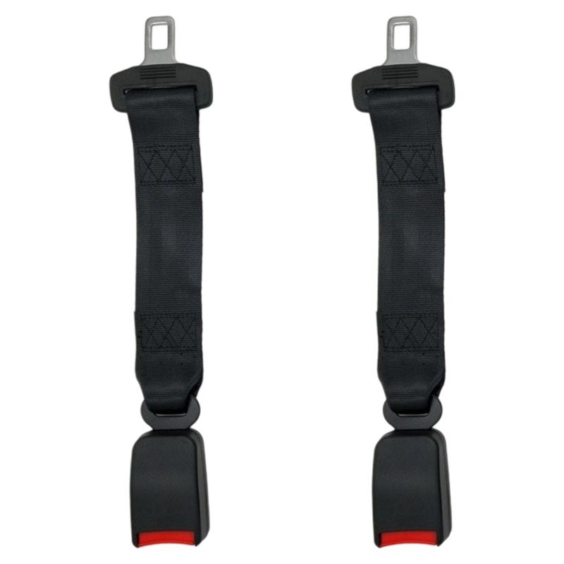 Double Automotive Seatbelt Extenders Heavy Duty ABS Seat Belt Lengtheners Ergonomic Design for Best Passenger Space