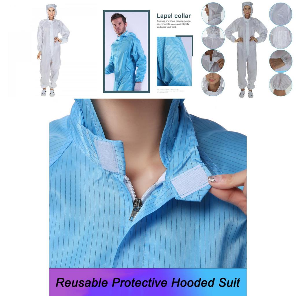 Traje de Monos Protectores Reutilizables de Lujo Con Aislamiento Mejorado a Prueba de Salpicaduras
